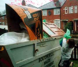 OI thats my bin. BURN IT